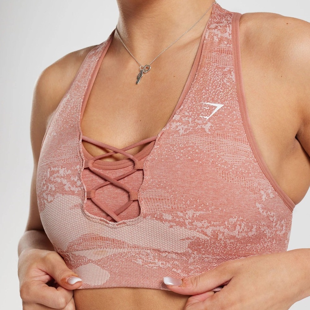 Adapt Camo Seamless Sports Bra
